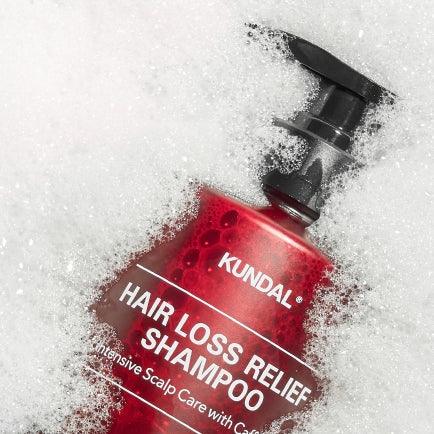 KUNDAL HAIR LOSS RELIEF SHAMPOO Intensive Scalp Care with Caffeine 500ml #CHERRY BLOSSOM-thekimyoung.com