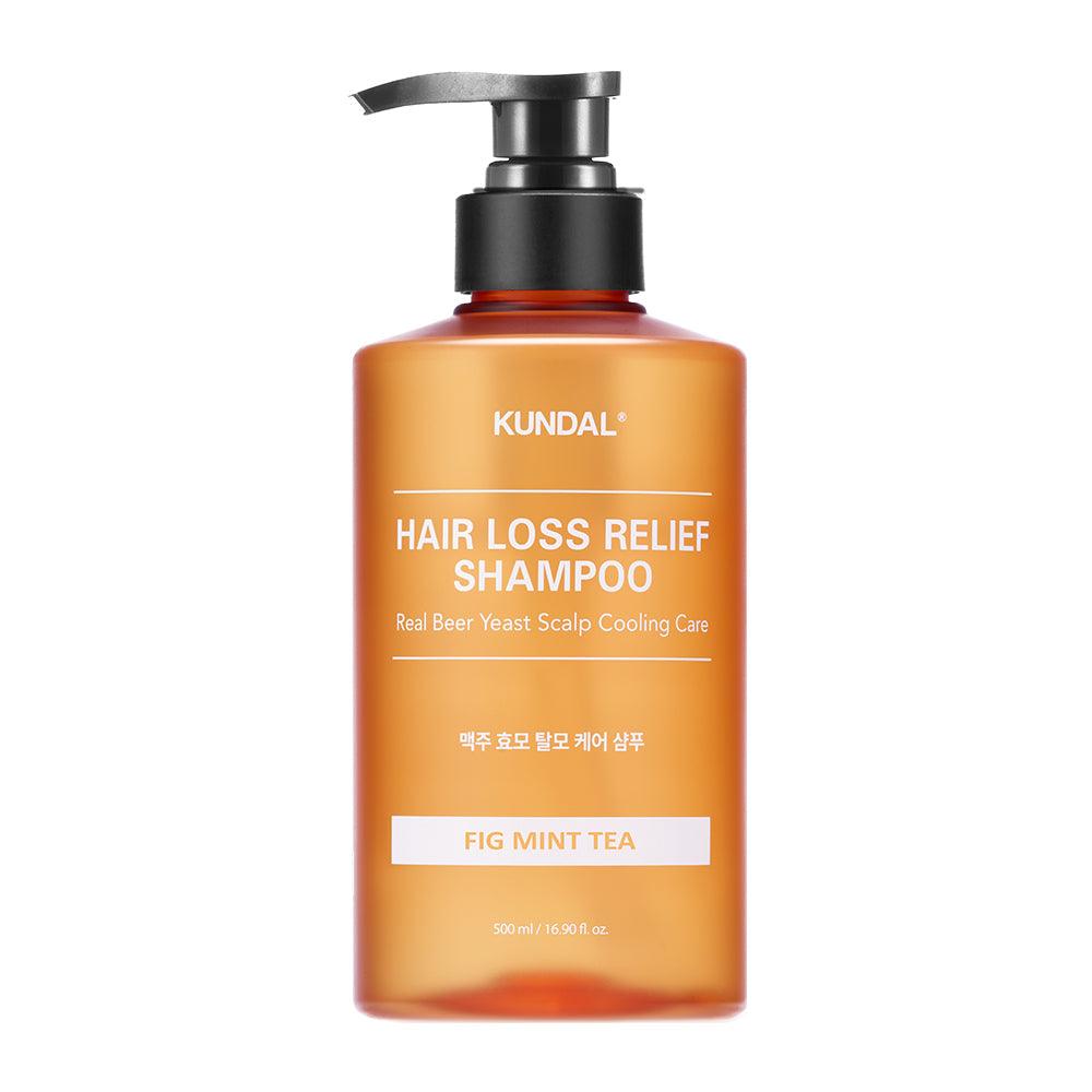 KUNDAL HAIR LOSS RELIEF SHAMPOO Real Beer Yeast Scalp Cooling Care 500ml-thekimyoung.com