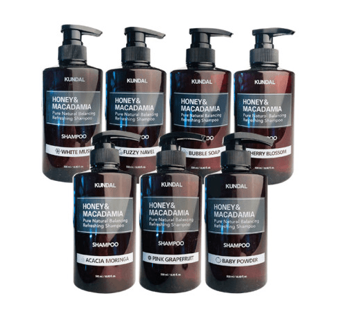 KUNDAL HONEY&MACADAMIA Pure Natural Balancing Refreshing Shampoo 500ml #CHERRY BLOSSOM-thekimyoung.com