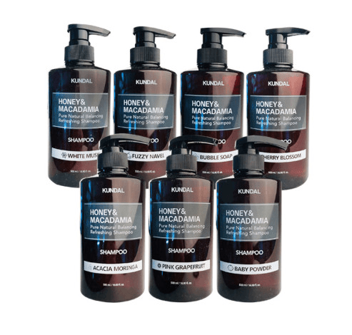KUNDAL HONEY&MACADAMIA Pure Natural Balancing Refreshing Shampoo 500ml #PINK GRAPEFRUIT-thekimyoung.com