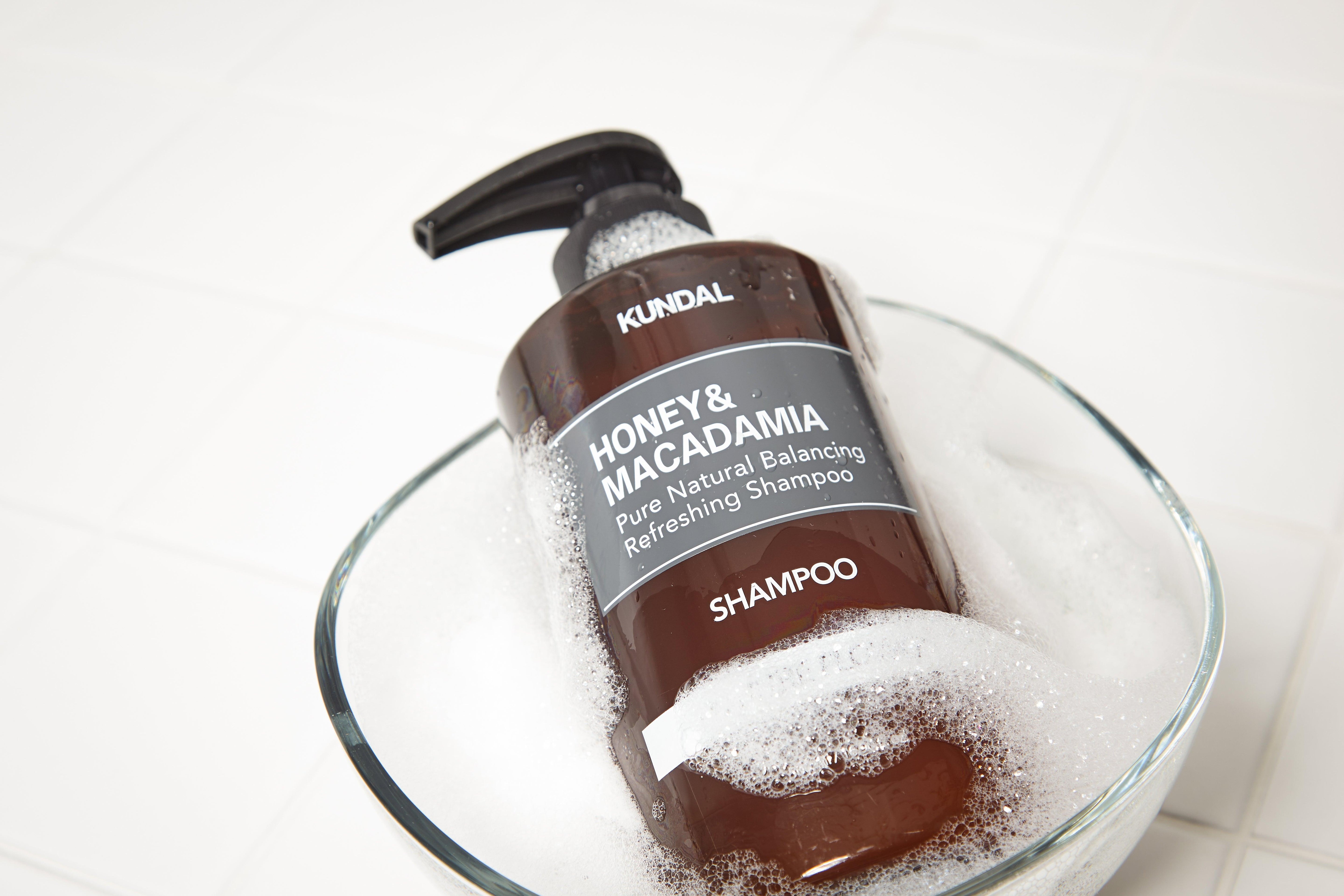 KUNDAL HONEY&MACADAMIA Pure Natural Balancing Refreshing Shampoo 500ml #WEDDING BOUQUET-thekimyoung.com