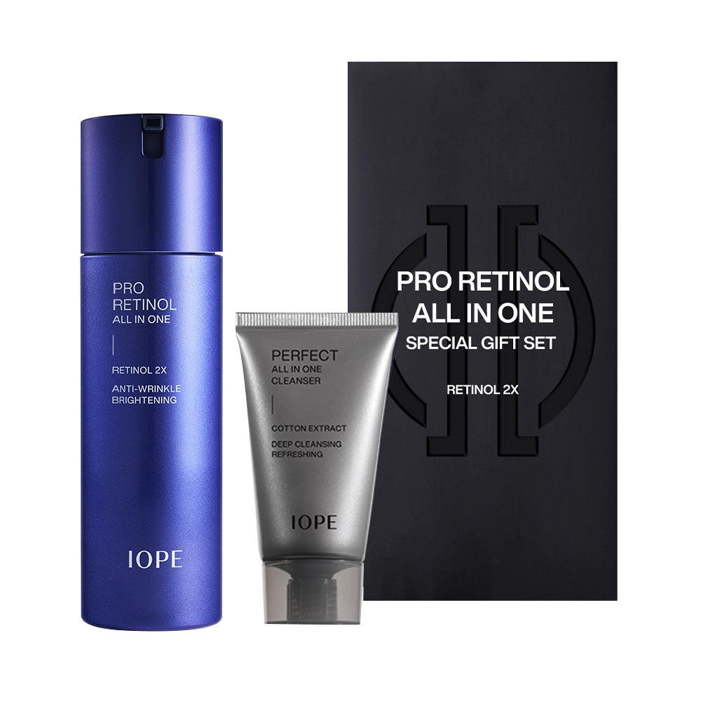 IOPE Men Pro Retinol All In One 120ml+Cleansing Foam-thekimyoung.com