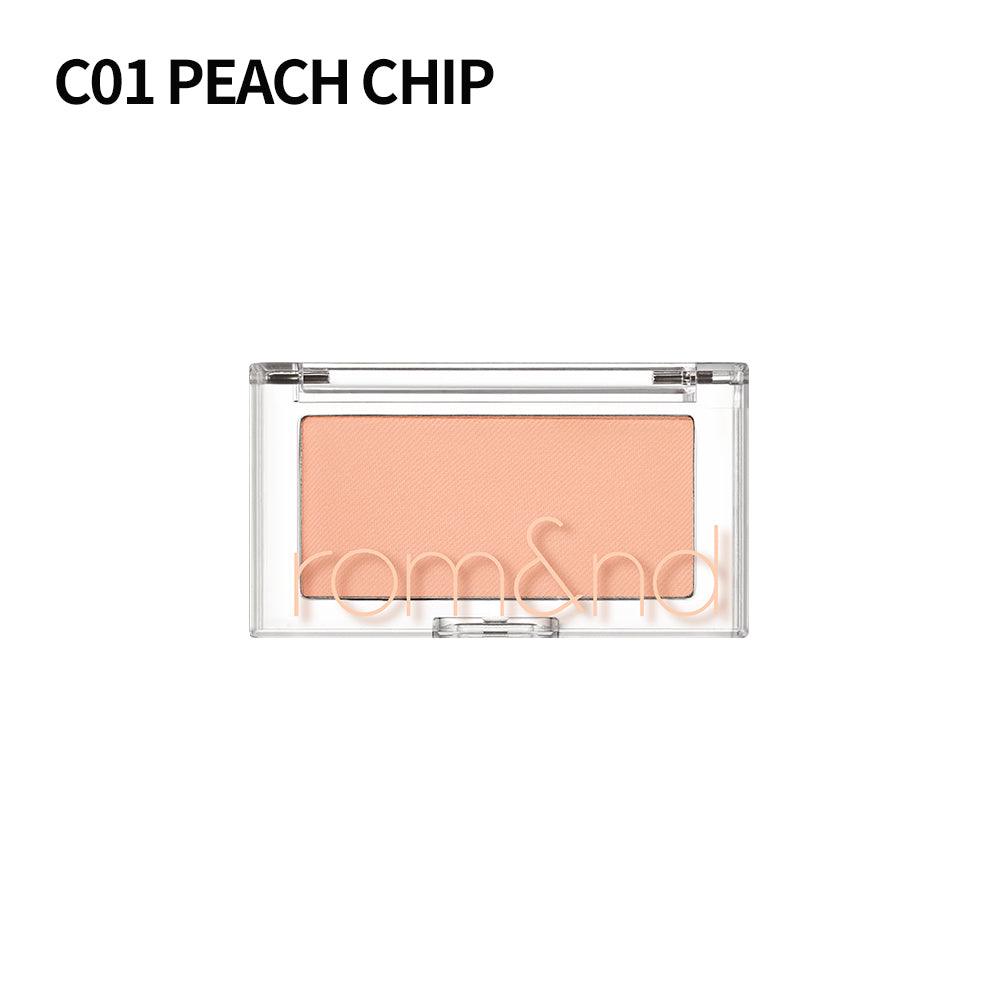 rom&nd BETTER THAN CHEEK Face Blush rom&nd C01 PEACH CHIP