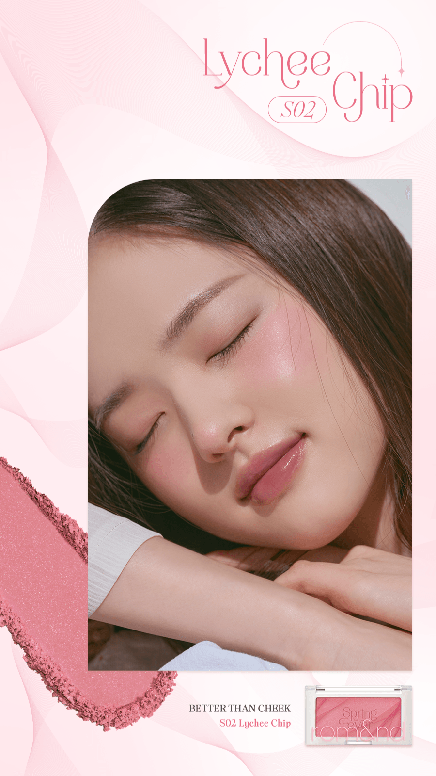 rom&nd BETTER THAN CHEEK SPRING FEVER Face Blush rom&nd
