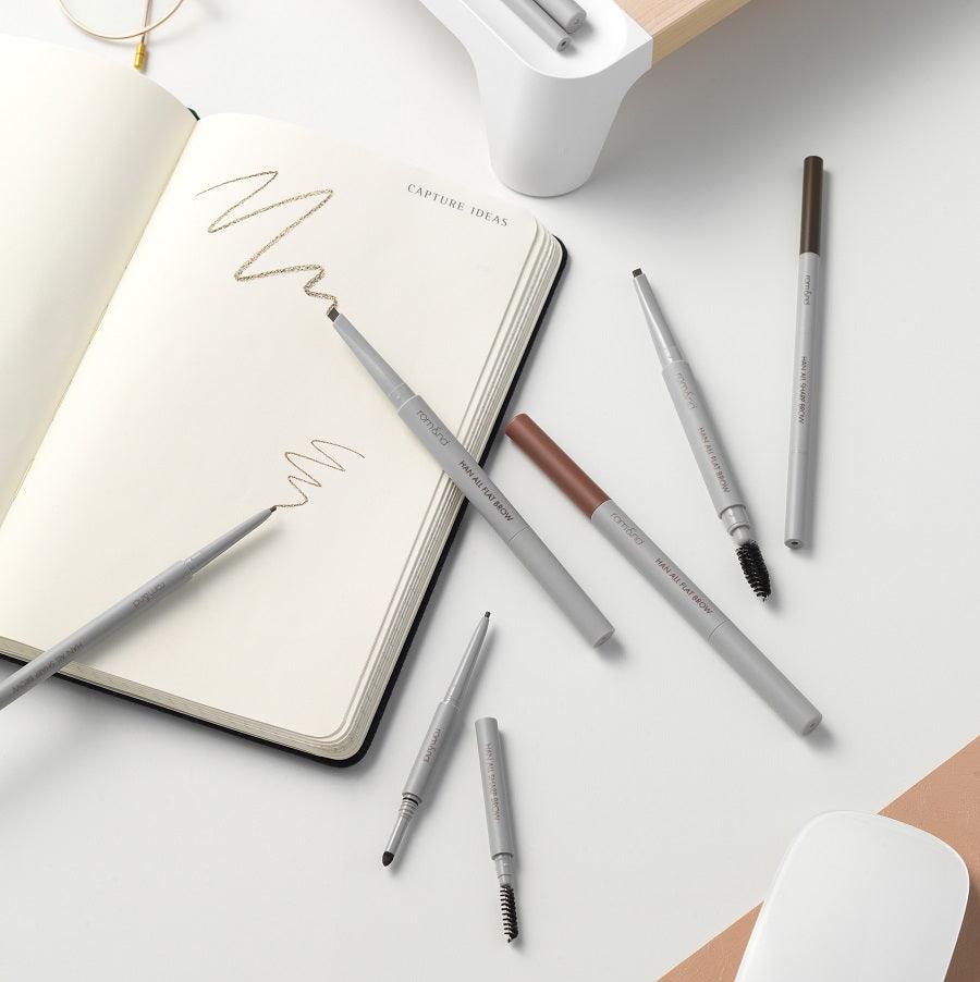 rom&nd HAN ALL SHARP BROW - 6 colors Eyebrow rom&nd