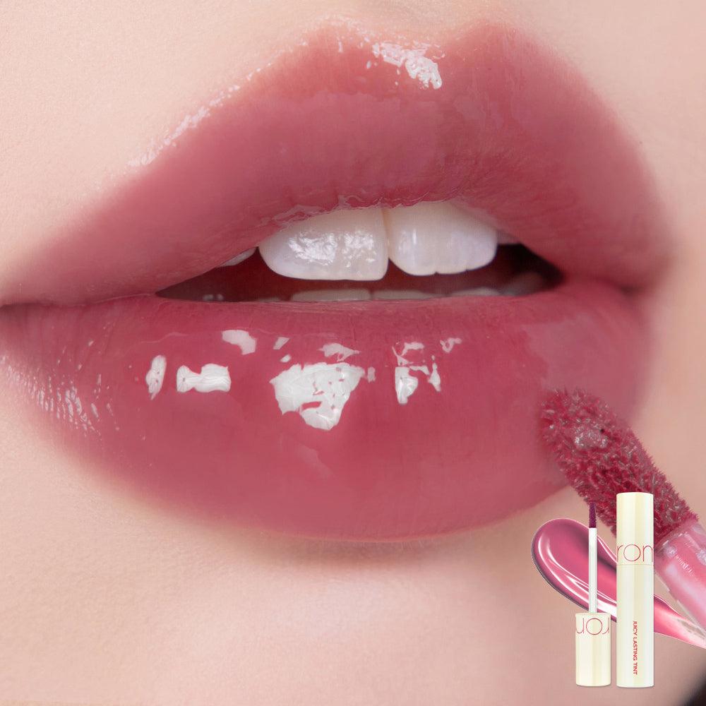 rom&nd JUICY LASTING TINT Milk Grocery Series 28 BARE FIG 29 PAPAYA JAM LIP TINT rom&nd 28 BARE FIG