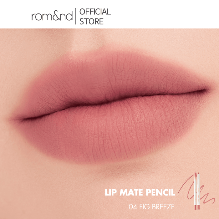 rom&nd Lip Mate Pencil Be Oveeer Shade Lip Pencil rom&nd #04 FIG BREEZE