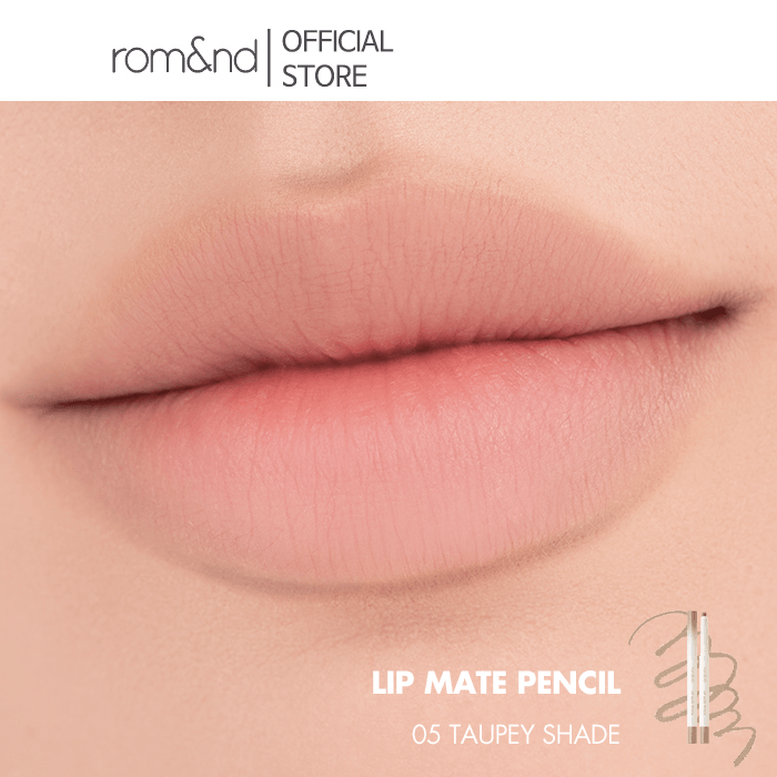 rom&nd Lip Mate Pencil Be Oveeer Shade Lip Pencil rom&nd #05 TAUPEY SHADE