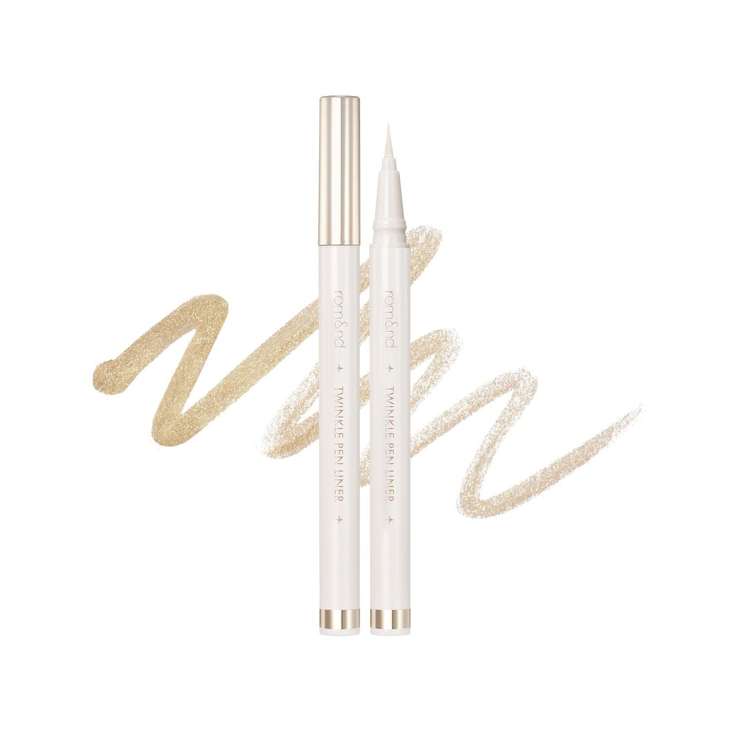rom&nd Twinkle Pen Liner 0.5g Eyeliner rom&nd [Twinkle] 02 golden wave