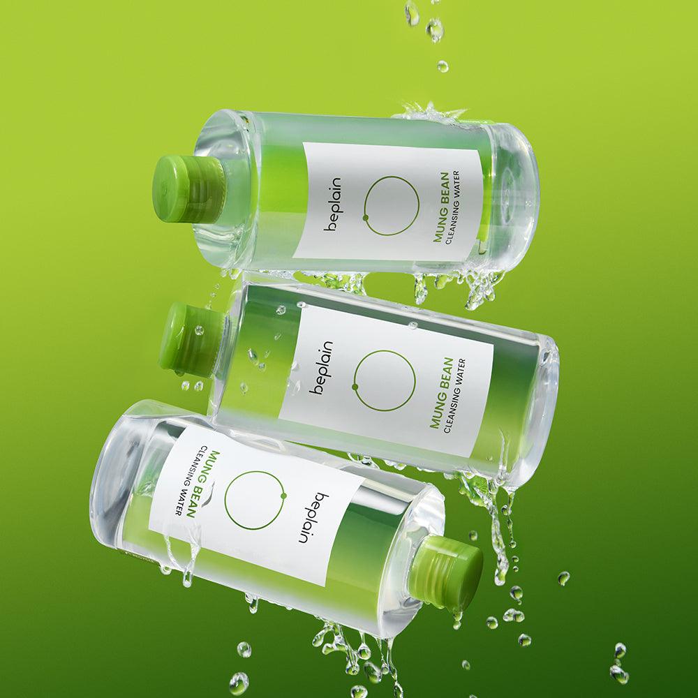 beplain Mung Bean Cleansing Water 400ml-thekimyoung.com