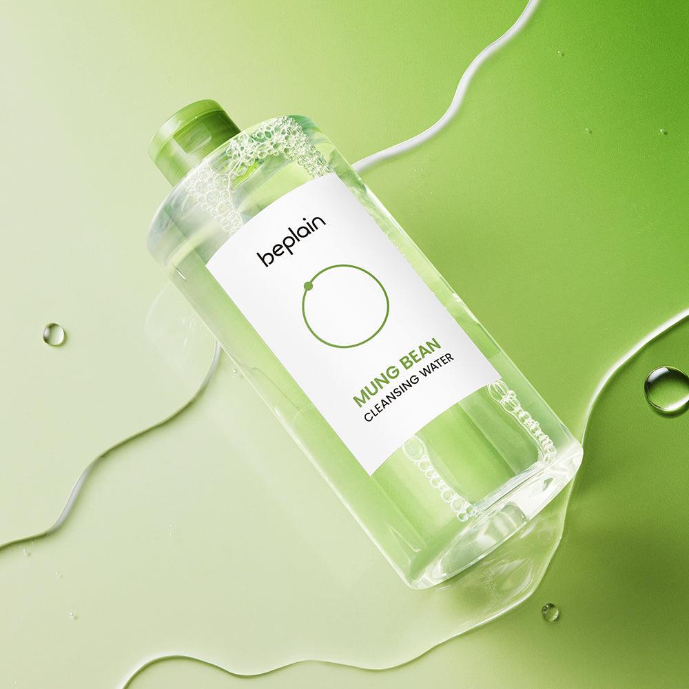 beplain Mung Bean Cleansing Water 400ml-thekimyoung.com