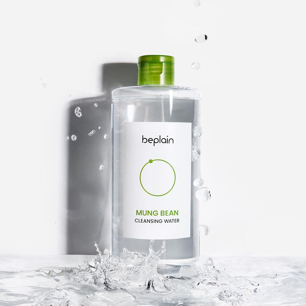 beplain Mung Bean Cleansing Water 400ml-thekimyoung.com