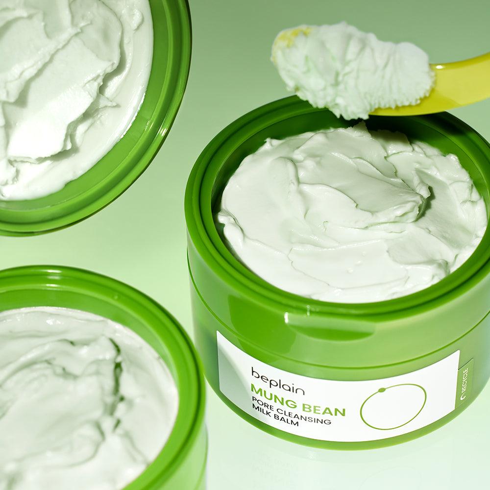 beplain Mung Bean Pore Cleansing Milk Balm 100ml-thekimyoung.com