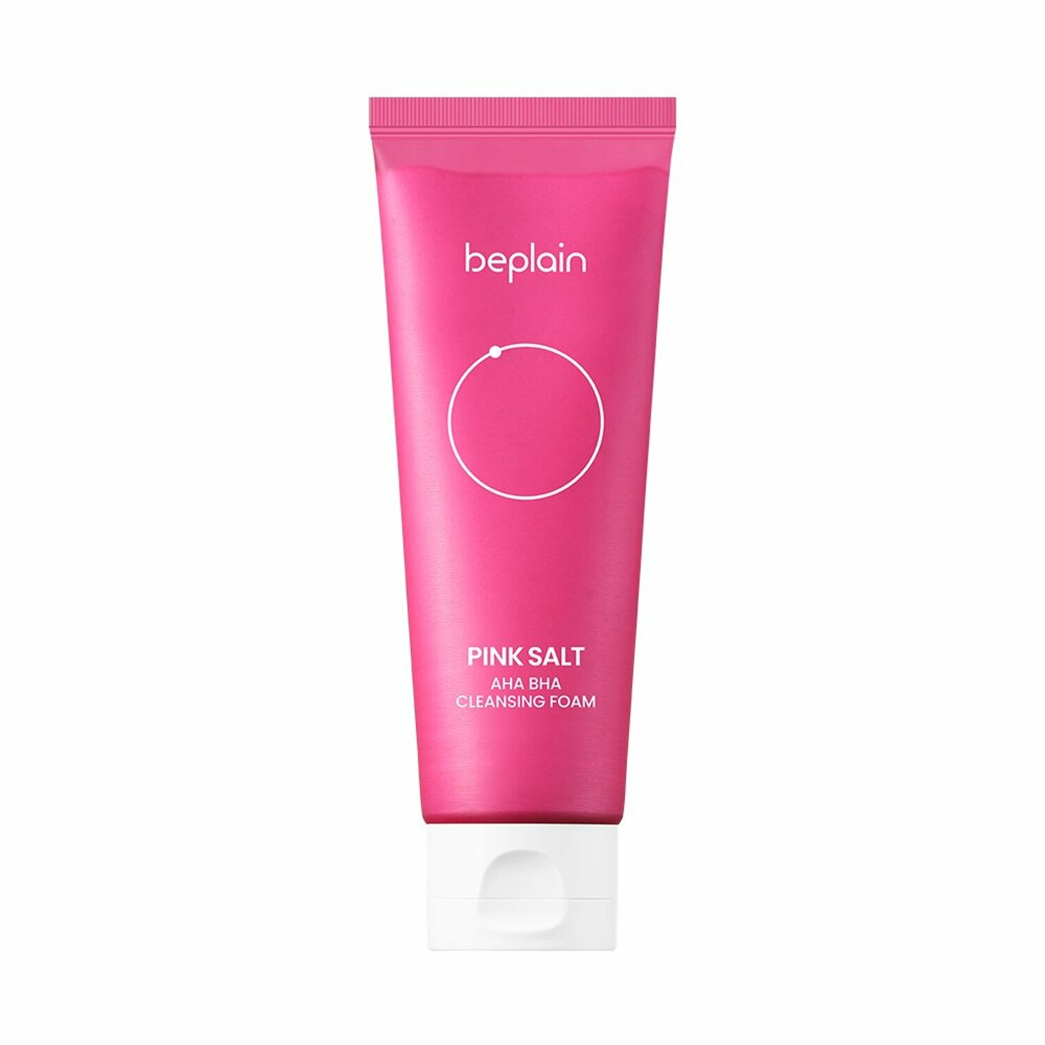 Beplain Pink Salt AHA BHA Cleansing Foam 120ml-thekimyoung.com