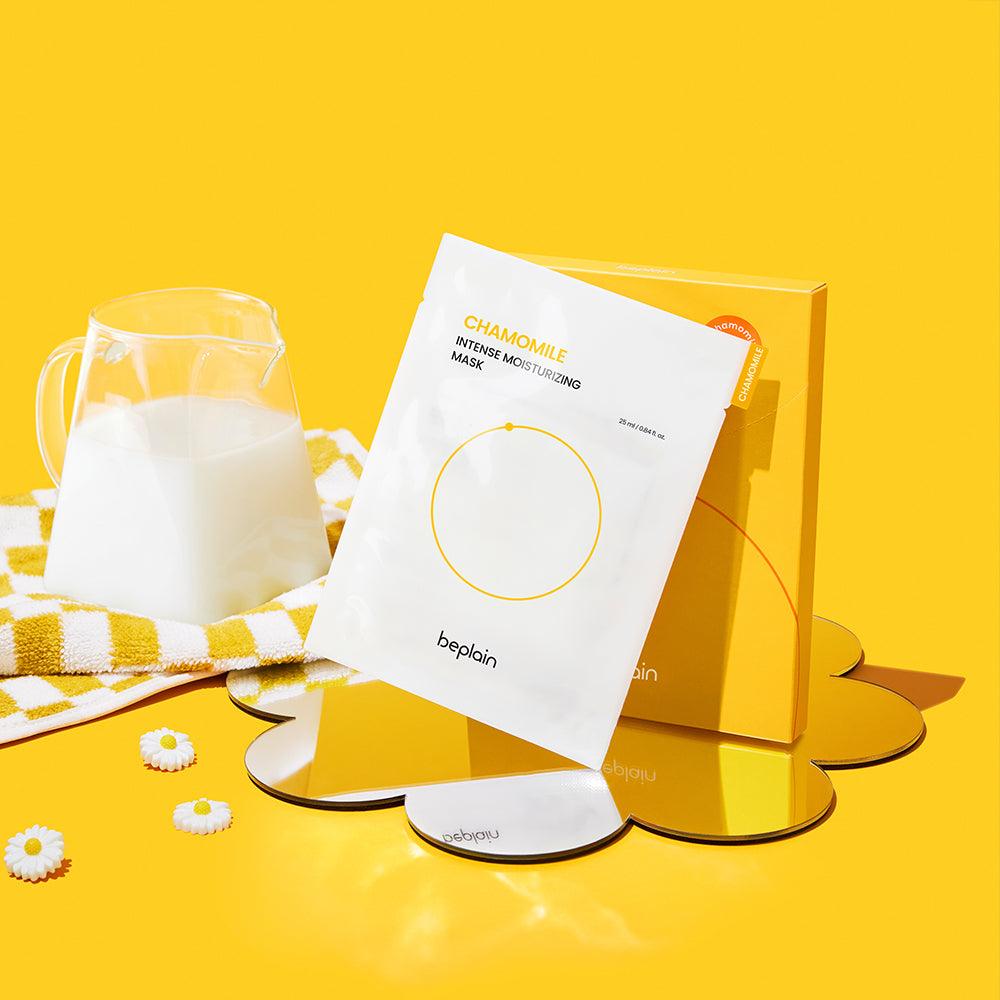 beplain Chamomile Intense Moisturizing Microfiber Mask 10P Mask Sheet beplain