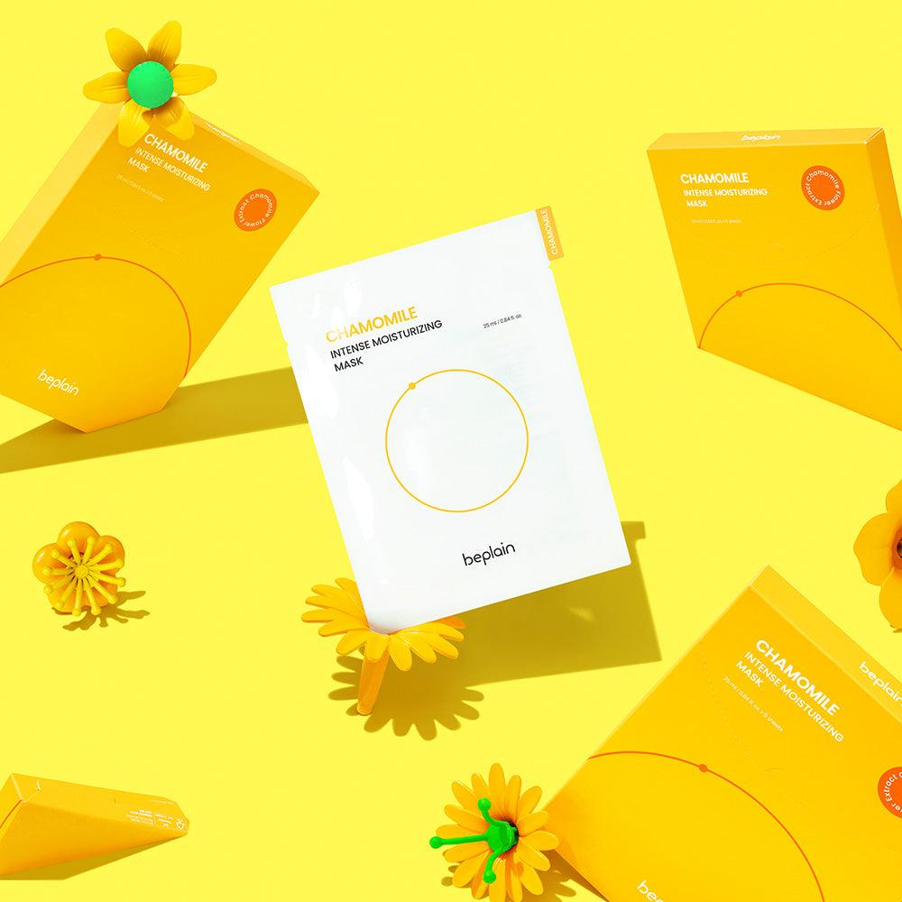 beplain Chamomile Intense Moisturizing Microfiber Mask 10P-thekimyoung.com