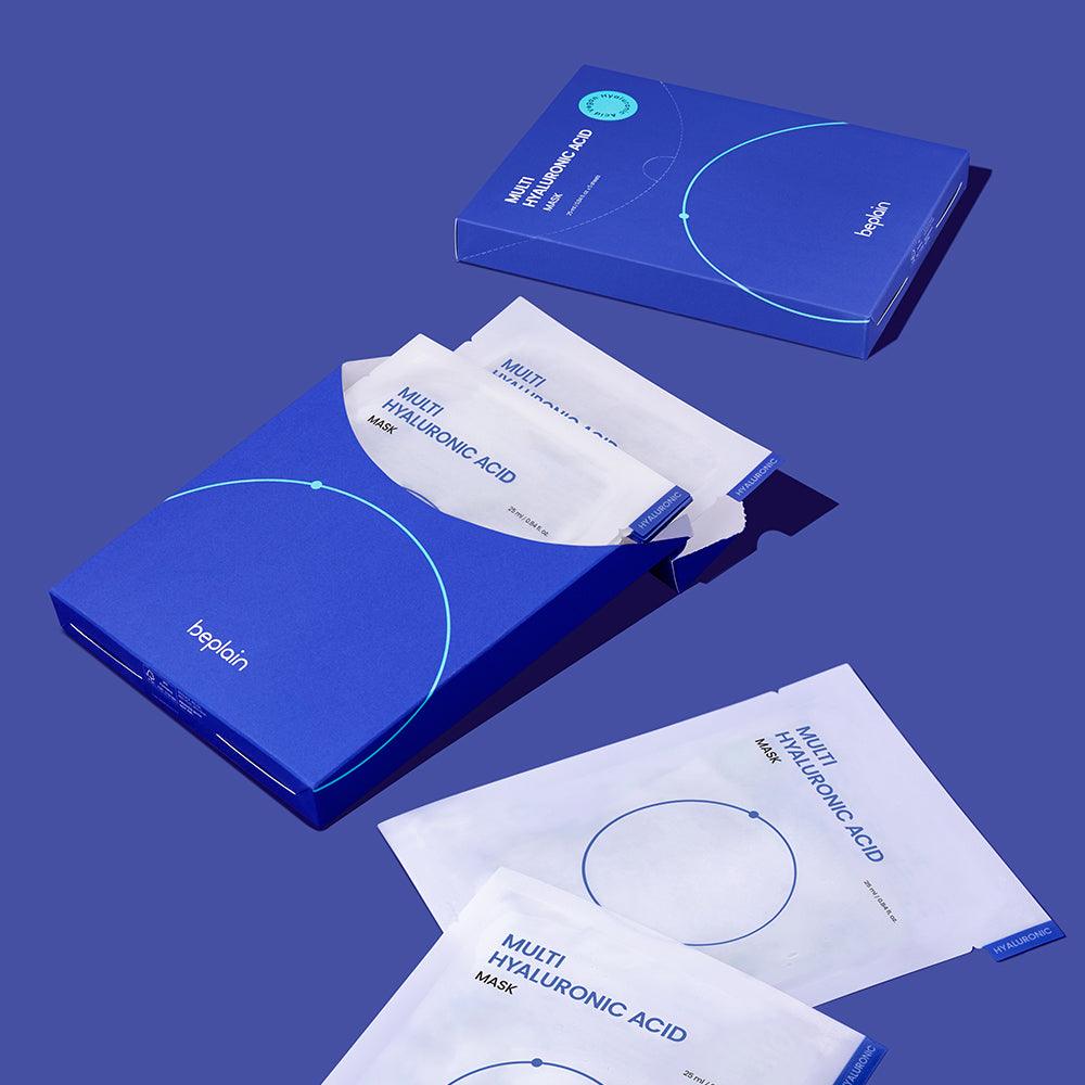 beplain Multi Hyaluronic Acid Mask 10P - Deep Hydration Mask Sheet beplain