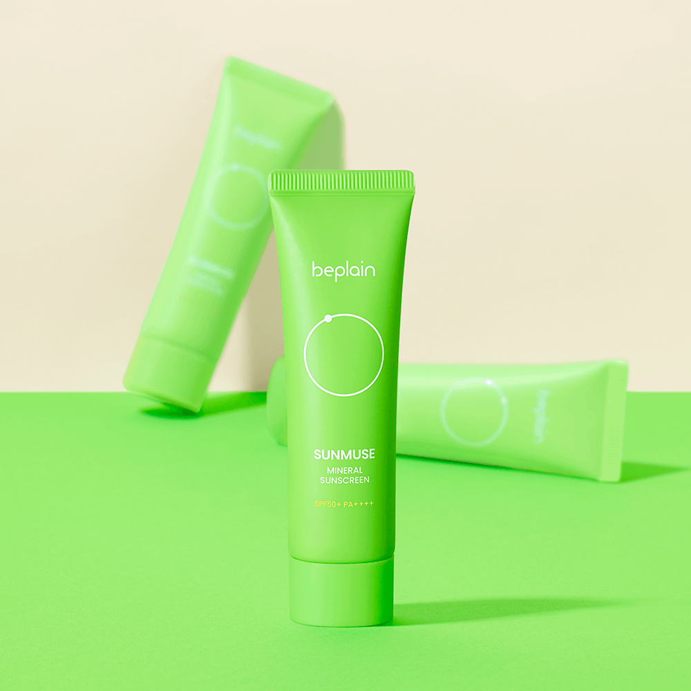 beplain Sunmuse Mineral Sunscreen SPF50+ PA++++ 30ml-thekimyoung.com