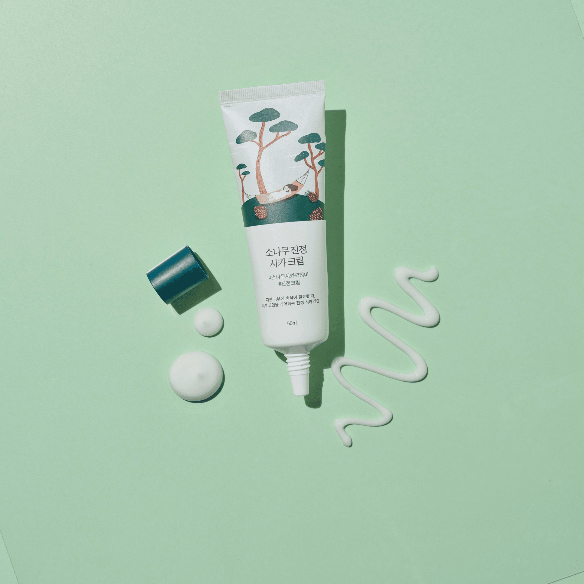 Round Lab Pine Calming Cica Cream 50ml-thekimyoung.com