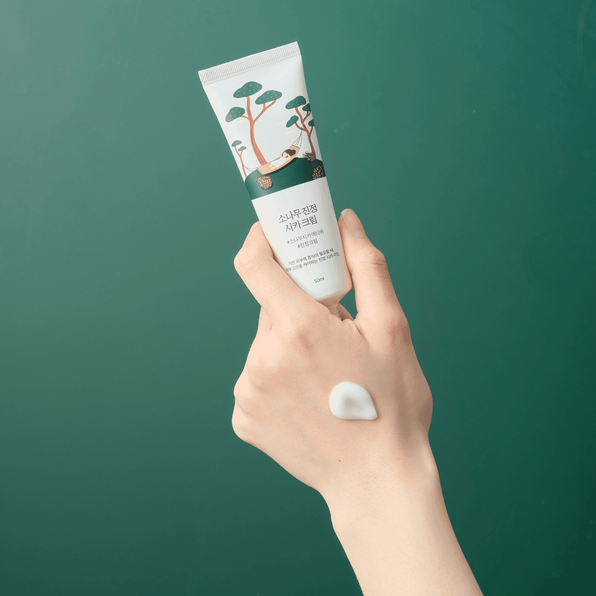 Round Lab Pine Calming Cica Cream 50ml-thekimyoung.com
