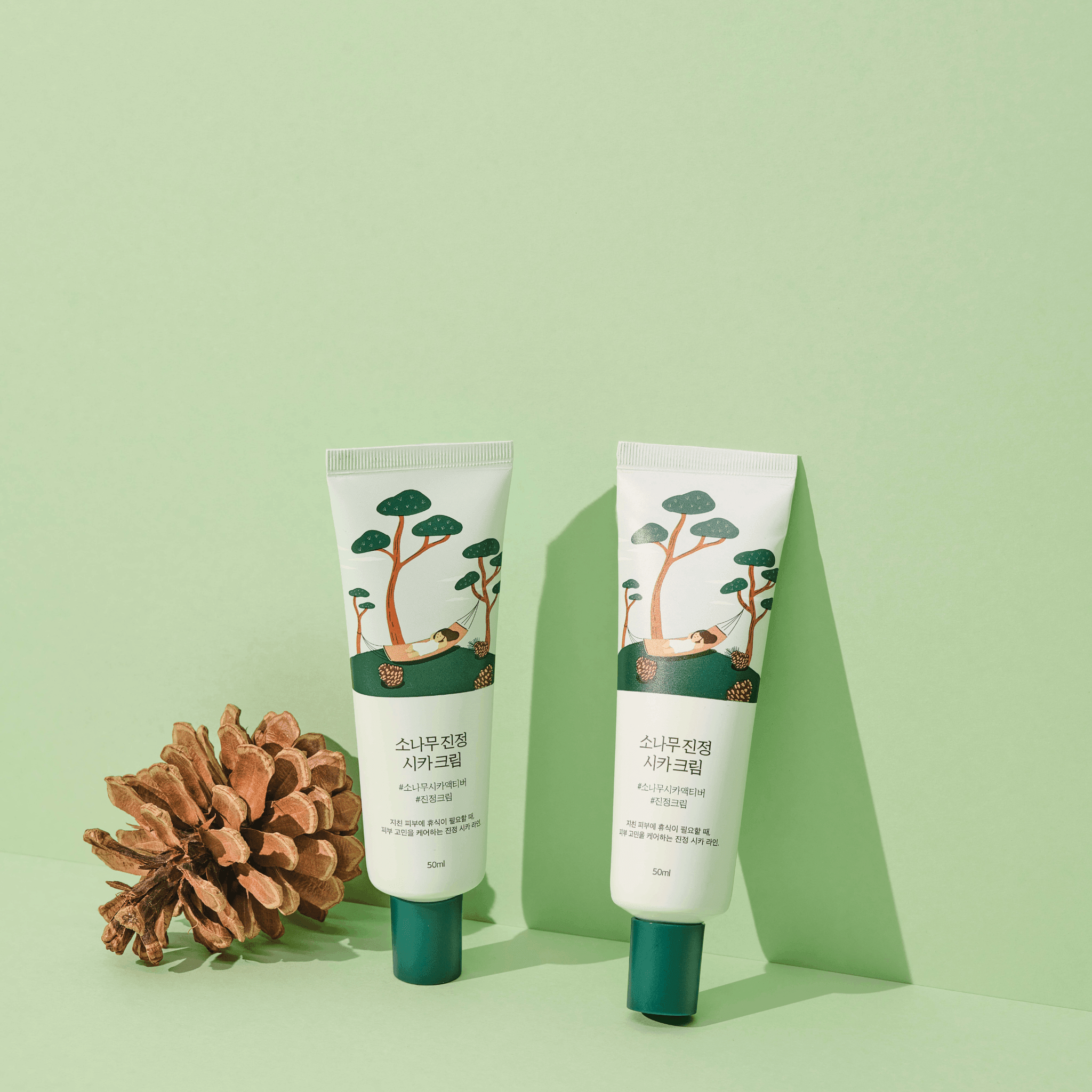 Round Lab Pine Calming Cica Cream 50ml-thekimyoung.com