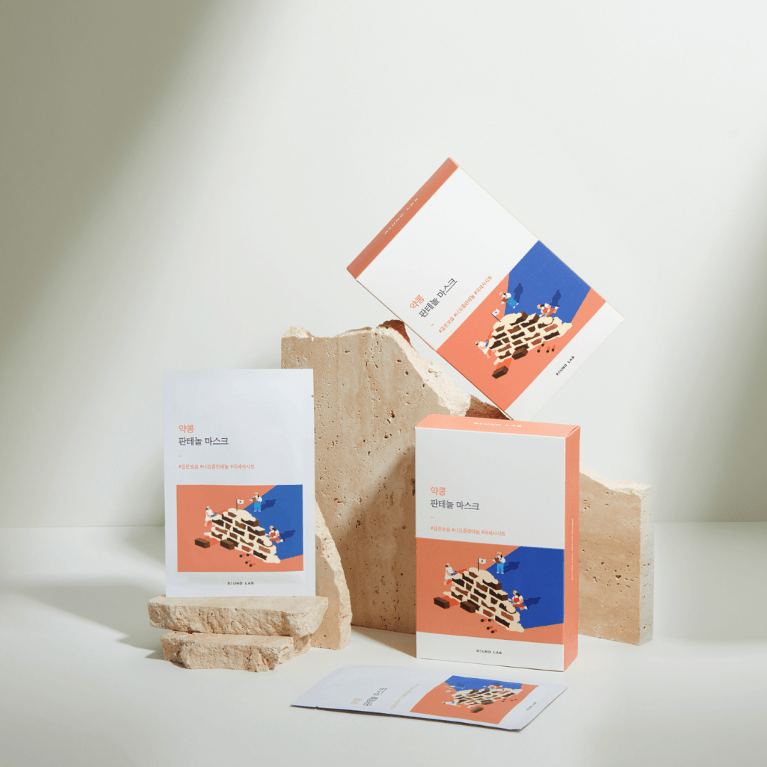 Round Lab Soybean Panthenol Mask 10pcs Mask Sheet Round Lab