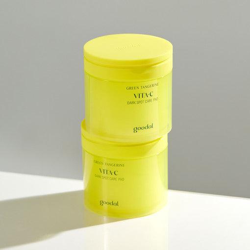 goodal Green Tangerine Vita-C Dark Spot Care Pad 70P Toner Pad goodal