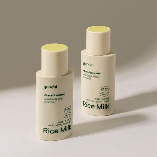 goodal Vegan Rice Milk Moisturizing Sun Cream 50ml [SPF50+ PA++++]-thekimyoung.com