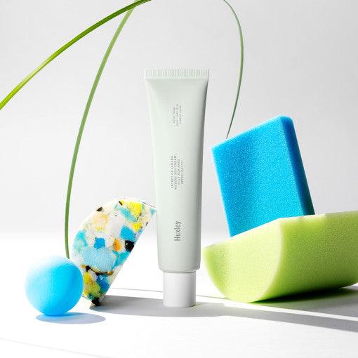 Huxley Watery Sun Cream Stay Sun Safe 75ml (SPF 50+ PA++++)-thekimyoung.com