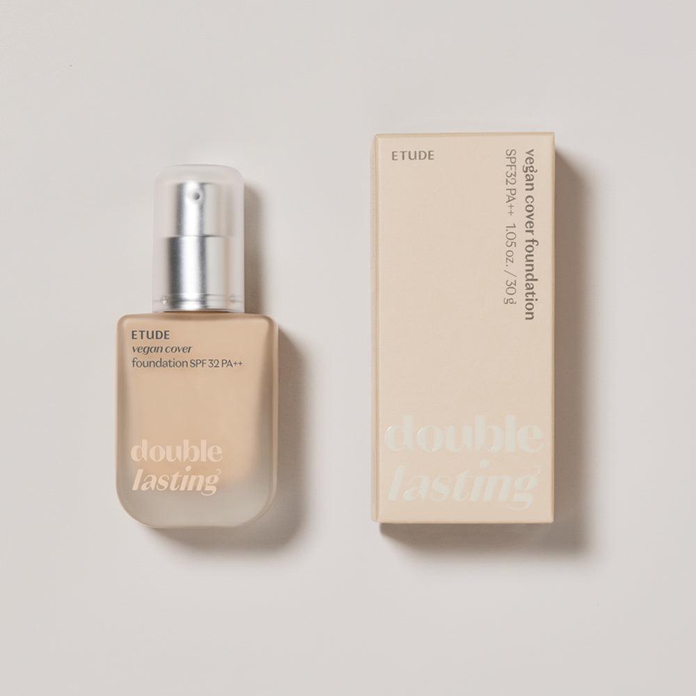 ETUDE Double Lasting Vegan Cover Foundation SPF32/PA++ 30g-thekimyoung.com