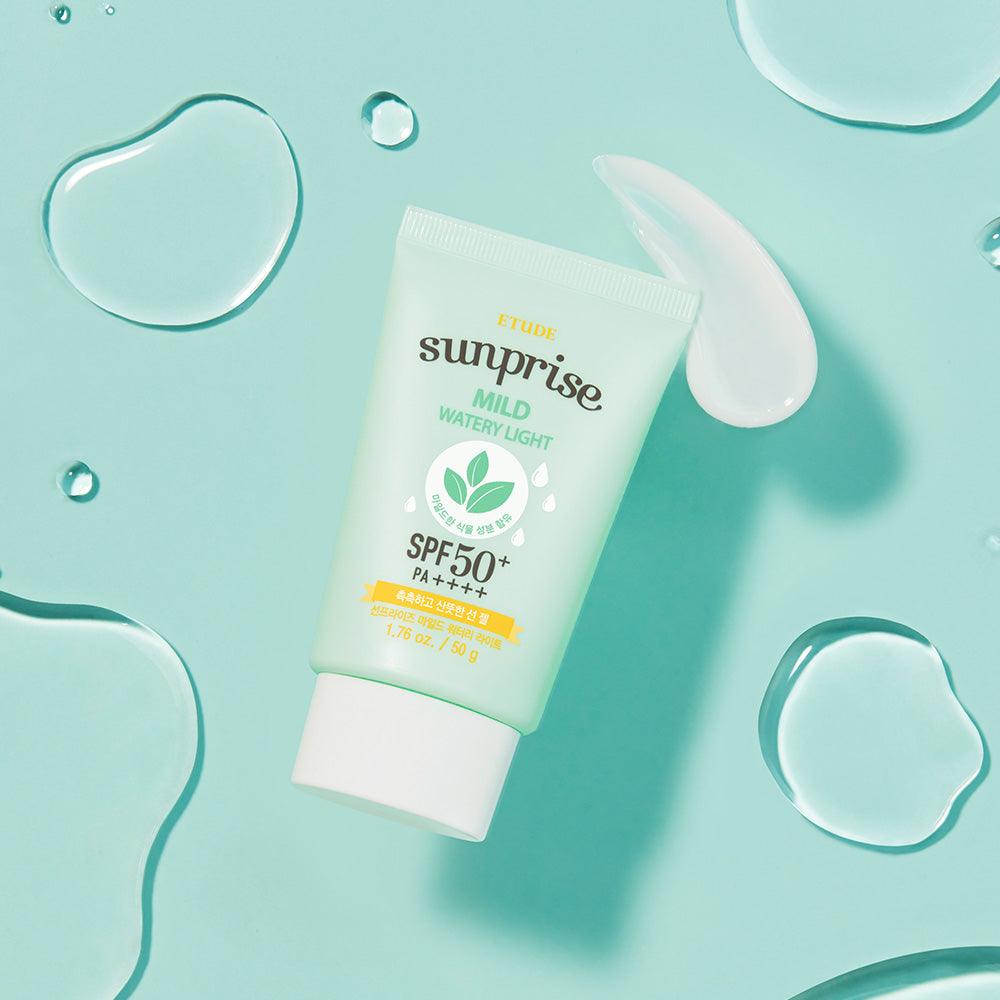 ETUDE Sunprise Mild Watery Light SPF50+ PA++++ 50ml Sunscreen ETUDE