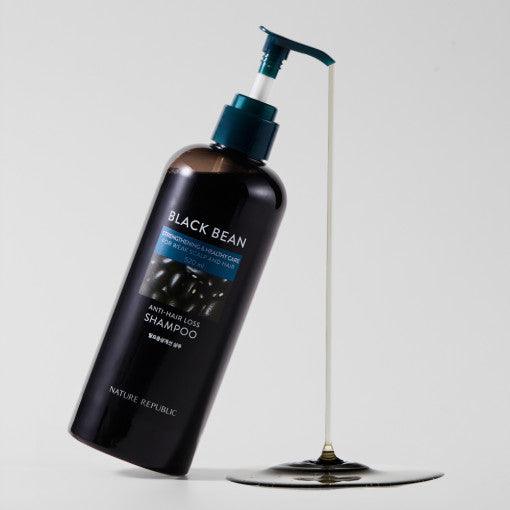 NATURE REPUBLIC Black Bean Anti Hair Loss Root Shampoo 520ml-thekimyoung.com