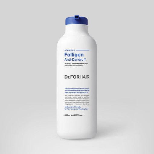 Dr.FORHAIR Folligen Anti-Dandruff Shampoo 500ml-thekimyoung.com