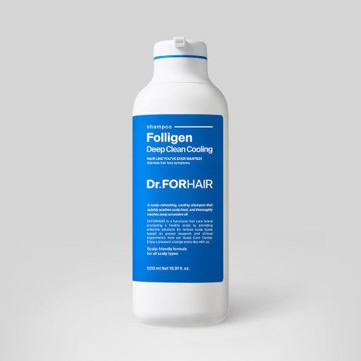 Dr.FORHAIR Folligen Deep Clean Cooling Shampoo 500ml-thekimyoung.com