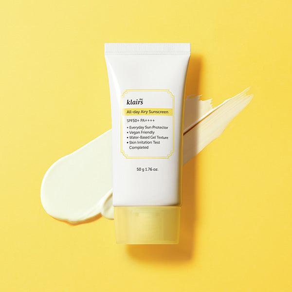KLAIRS All-day Airy Sunscreen SPF50+ PA++++ 50g Sunscreen KLAIRS