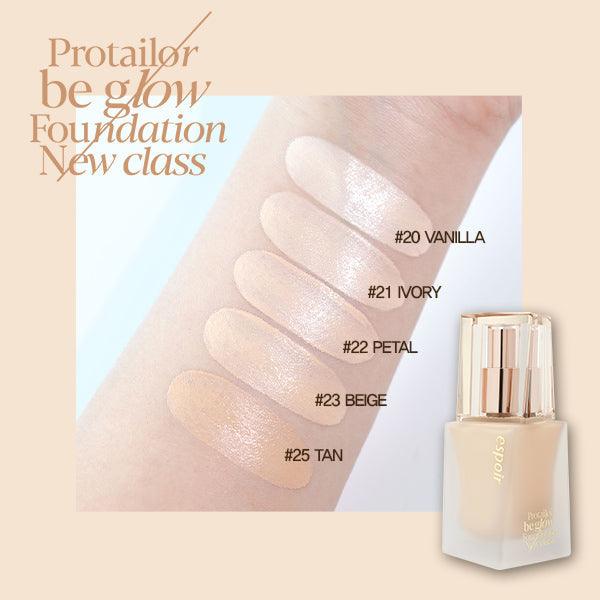 espoir Pro Taillor Be Glow Foundation New Class SPF27 PA++ 30ml-thekimyoung.com