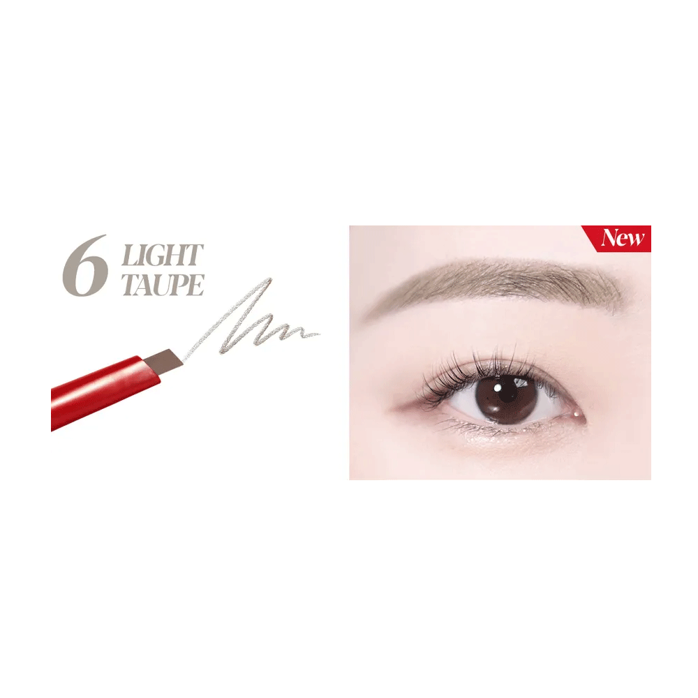 espoir The Brow Balance Pencil 0.1g - 6 Colors Eyebrow Pencil ESPOIR #06 Light Taupe