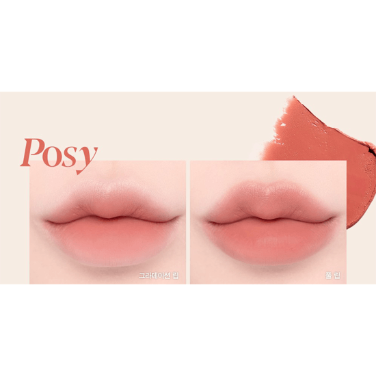 espoir The Sleek Lipstick Cream Matte (6 Colors) 0.9g LIP STICK ESPOIR Posy