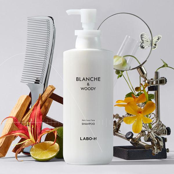 LABO-H Scalp Strengthening Shampoo Hair Loss Care Blanche&Woody 400ml Shampoo LABO-H