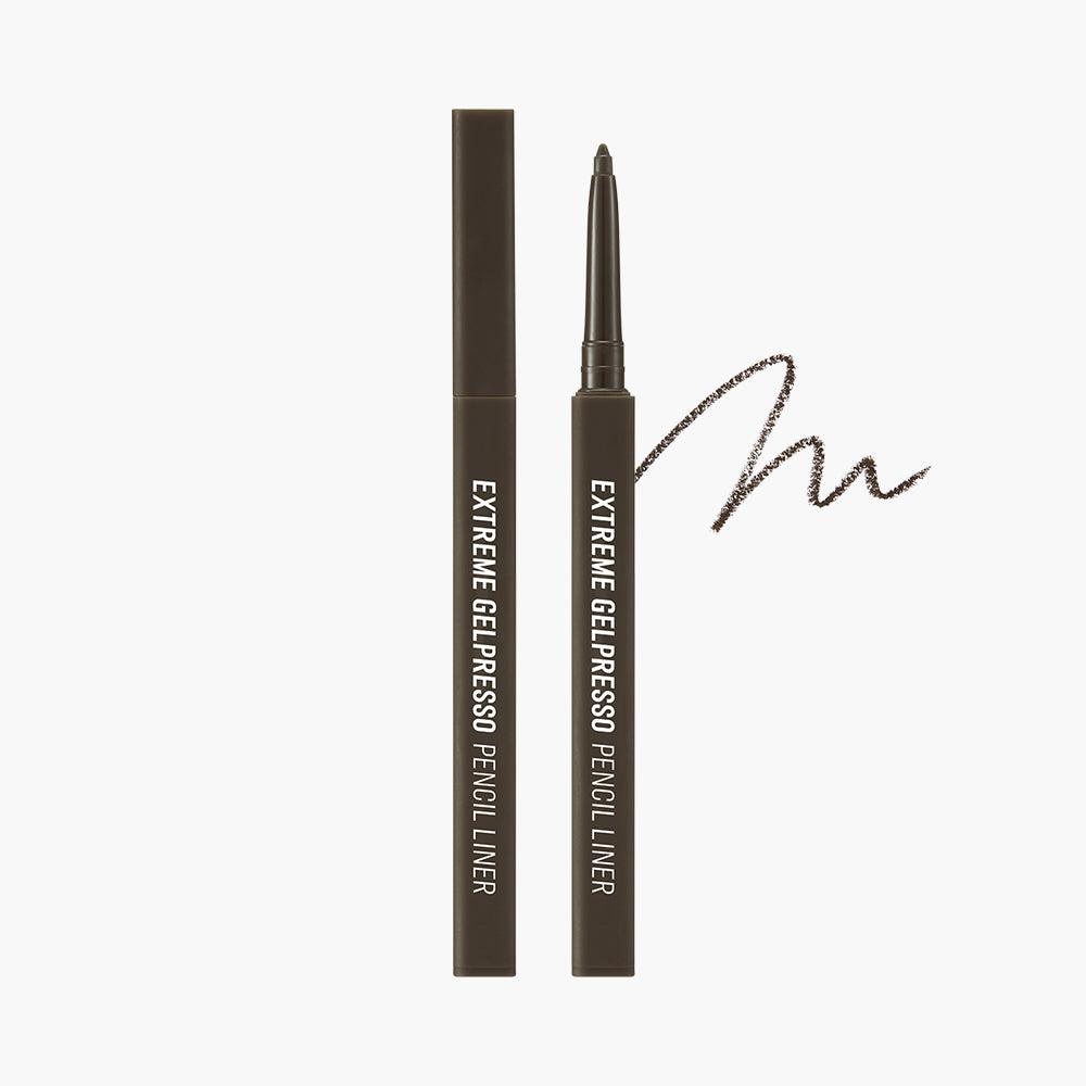CLIO Extreme Gelpresso Pencil Liner 0.35g Eyeliner CLIO 1 Black Brown