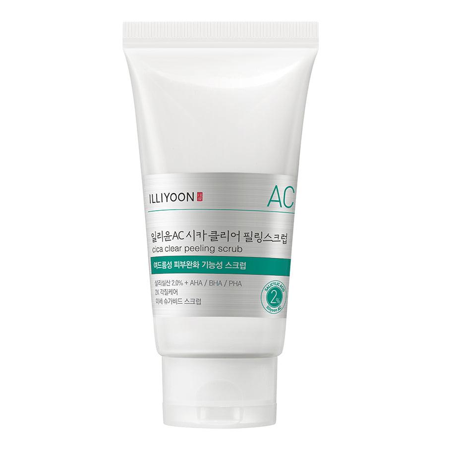 ILLIYOON Cica Acne Clear Peeling Scrub 200g Peel-Off Mask ILLIYOON
