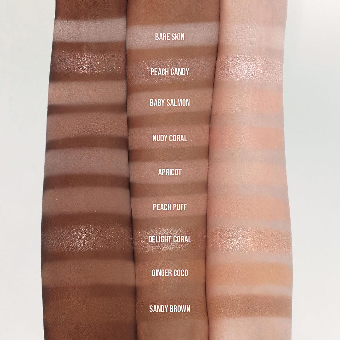 dasique Eyeshadow Palette - 14 Peach Squeeze-thekimyoung.com