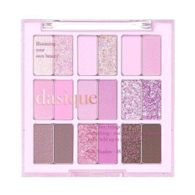 dasique Eyeshadow Palette - 18 Berry Smoothie-thekimyoung.com