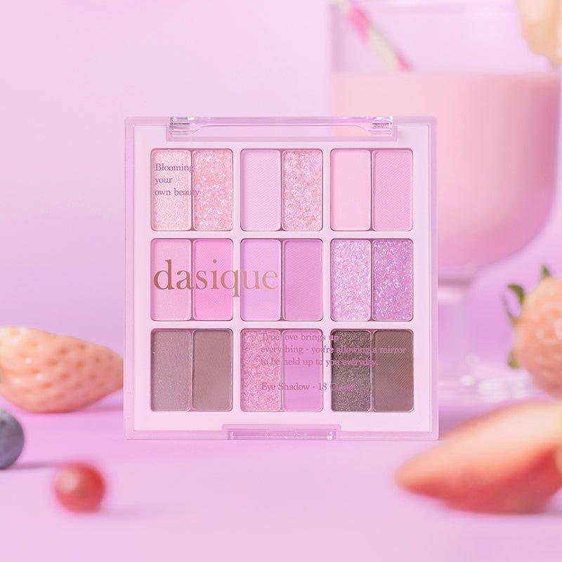 dasique Eyeshadow Palette - 18 Berry Smoothie-thekimyoung.com