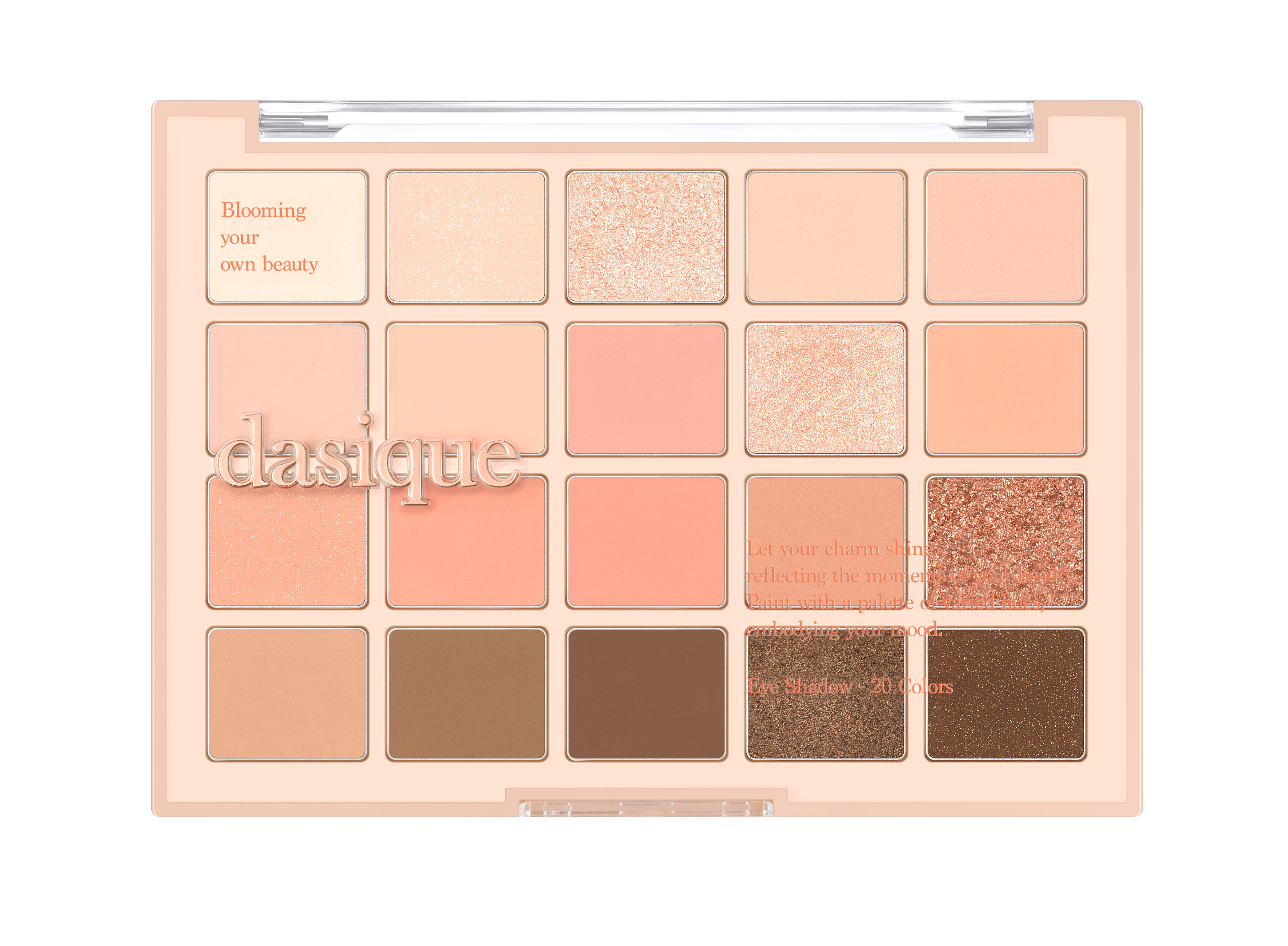 dasique Mood Shadow Palette - #03 Spring Coral-thekimyoung.com