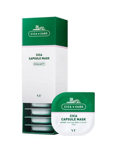 VT Cica Capsule Mask Set 7.5ml x 10pcs Mask Sheet VT