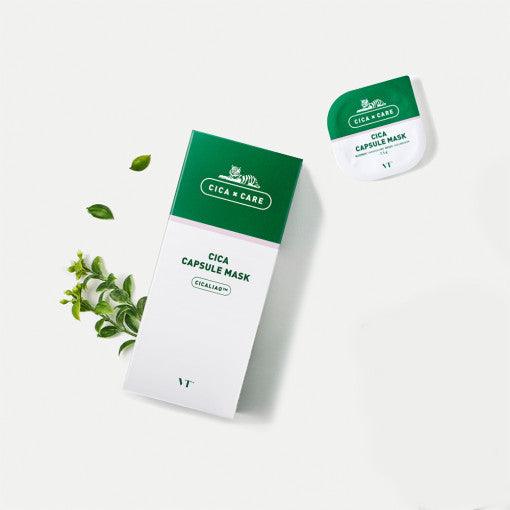 VT Cica Capsule Mask Set 7.5ml x 10pcs Mask Sheet VT