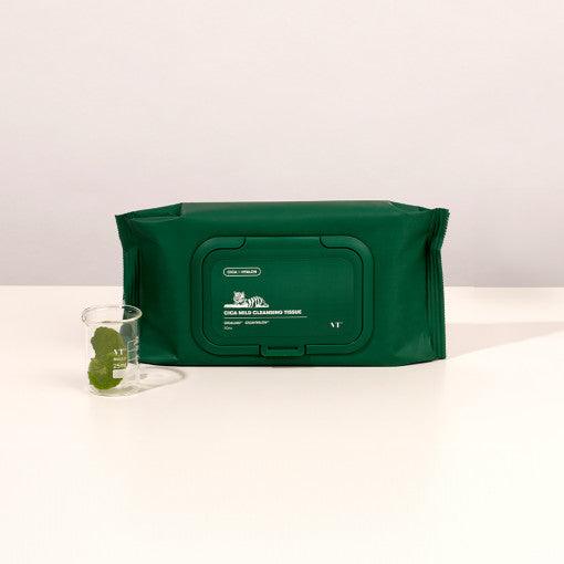 VT Cica Mild Cleansing Tissue 50pcs, 240g Cleansing Tissue VT