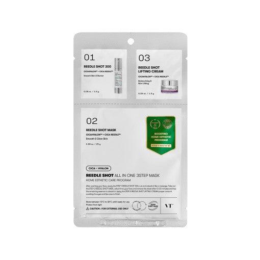 VT Reedle Shot All In One 3 Step Mask 1.5g+25g+1.5g Mask Sheet VT
