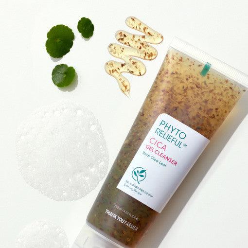 [THANK YOU FARMER] Phyto Relieful Cica Gel Cleanser 120ml Cleansing Foam THANK YOU FARMER